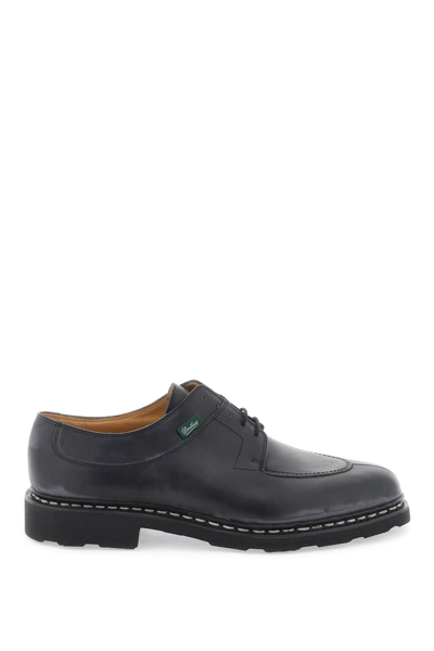 Shop Paraboot Avignon Lace-up Shoes In Noire Lis Noir (metallic)