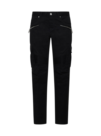 Shop Balmain Pants In Noir