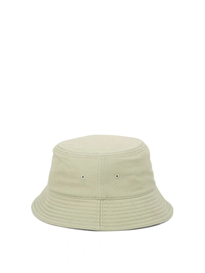 Shop Burberry Ekd Bucket Hat In Beige