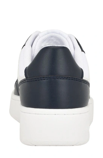Shop Tommy Hilfiger Twigye Sneaker In White/ Navy