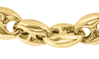 Effy 14k Gold Plated Sterling Silver Mariner Chain Necklace In Gold Plated
