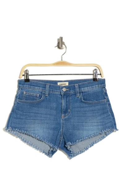 Shop L Agence The Perfect Fit Denim Shorts In Paxson