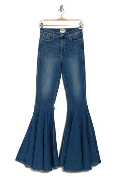Shop L Agence Sevyn High Waist Ultra Flare Jeans In Sequoia