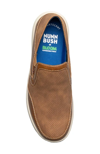 Nunn Bush Conway Ez Slip-on Sneaker In Tan Multi