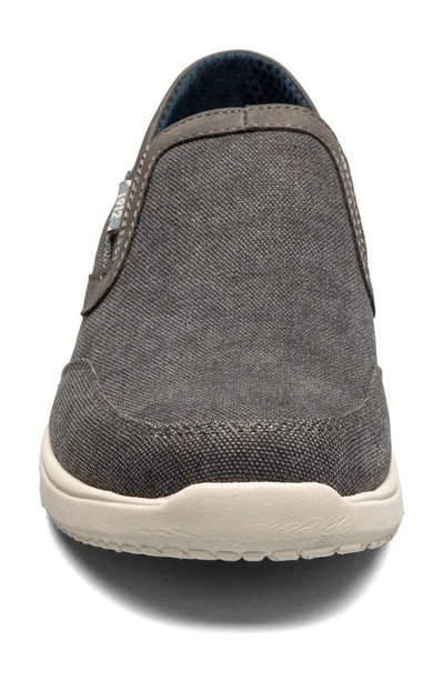 Nunn Bush Conway Ez Slip-on Sneaker In Gunmetal
