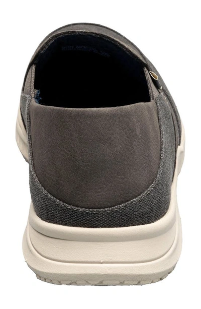 Shop Nunn Bush Conway Ez Slip-on Sneaker In Gunmetal