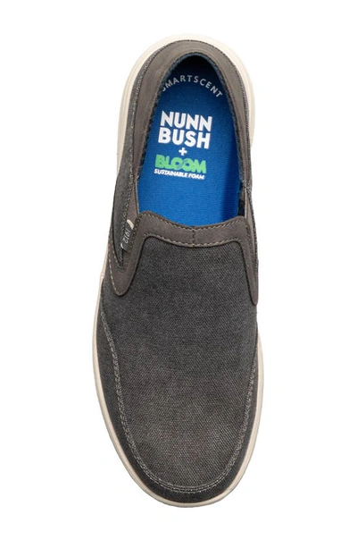 Shop Nunn Bush Conway Ez Slip-on Sneaker In Gunmetal