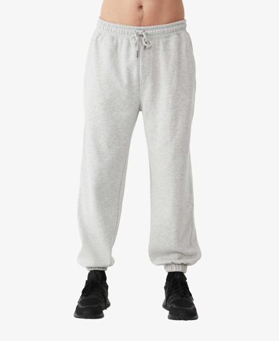 Shop Cotton On Men's Loose Fit Track Pants In Gray Marle