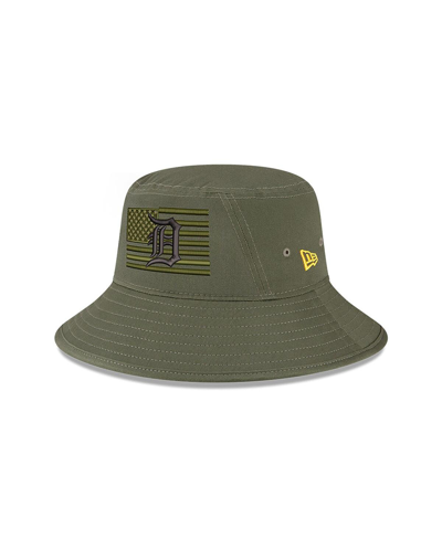 Shop New Era Men's  Green Detroit Tigers 2023 Armed Forces Day Bucket Hat