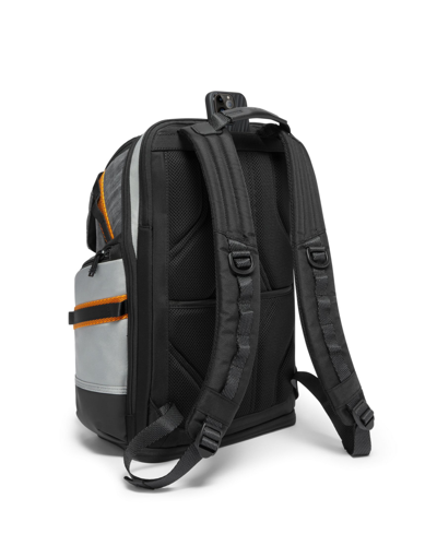 Shop Tumi Alpha Bravo Nomadic Backpack In Steel