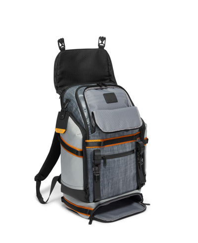 Shop Tumi Alpha Bravo Expedition Backpack In Steel