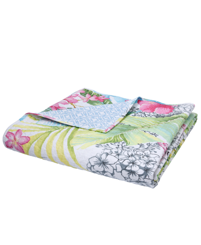 Levtex Kalani Tropical Motif Reversible 2-pc. Quilt Set, Twin/twin Xl In Multi