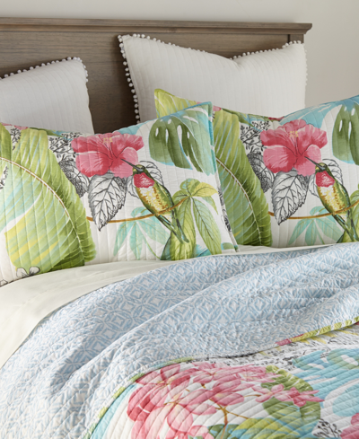 Shop Levtex Kalani Tropical Motif Reversible 2-pc. Quilt Set, Twin/twin Xl In Multi