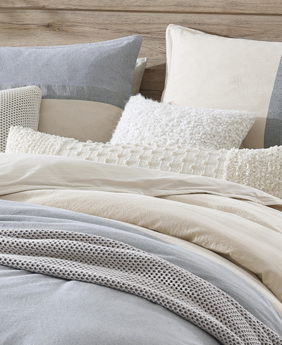 Dkny Pure Emma Decorative Pillow, 12" X 36" In Ivory