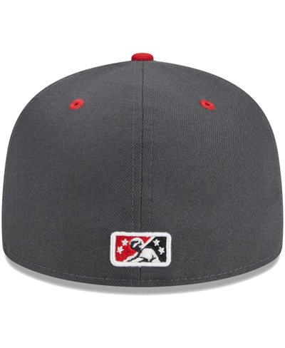 New Era Men's  Black Arizona Diamondbacks Alternate Logo 2001 World Series Team Color 59fifty Fitted In Gray