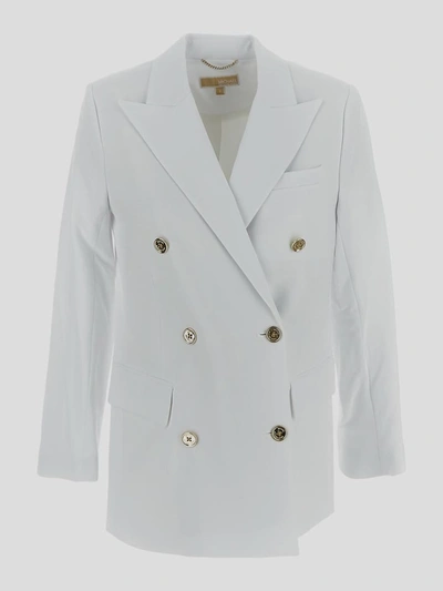 Shop Michael Michael Kors Jackets In White