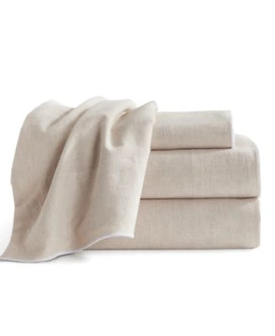 Dkny Pure Washed Linen Cotton Sheet Sets In Linen