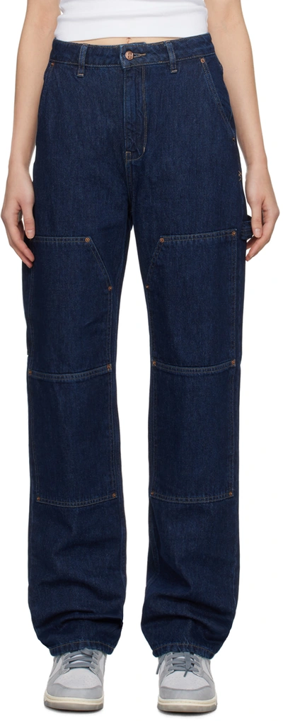 Shop Ksubi Indigo Playback Jeans In Denim