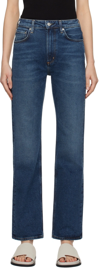 Shop Citizens Of Humanity Indigo Zurie Jeans In Garnish