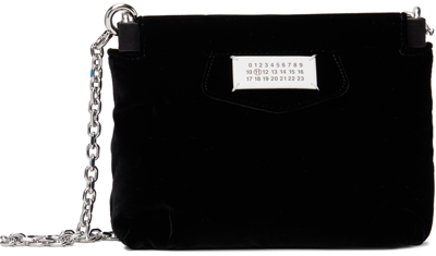 Shop Maison Margiela Black Glam Slam Red Carpet Mini Bag In T8013 Black