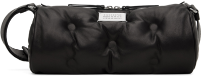 Shop Maison Margiela Black Glam Slam Pillow Bag In T8013 Black