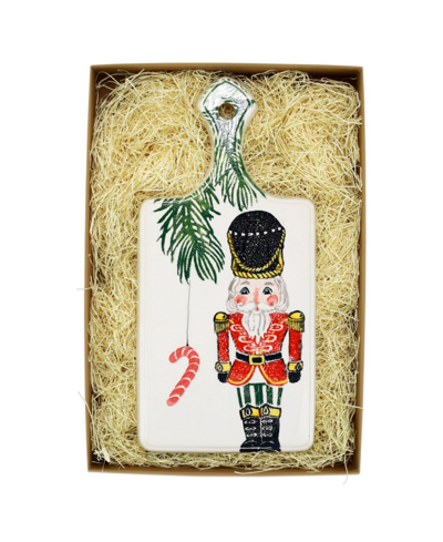 Vietri Nutcrackers Cheese Board In Red