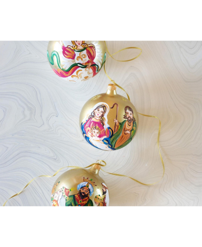 Vietri Ornaments Angel Ornament In Gold