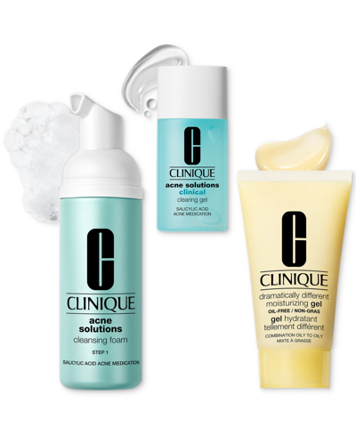 Shop Clinique Acne Solutions Clinical Clearing Kit In No Color