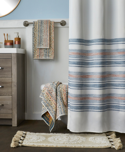 Skl Home Rhapsody Cotton 2 Piece Hand Towel Set, 26" X 16" In Multi