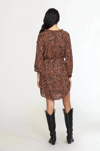 Shop Veronica M Button Down Dress In Arequipa In Brown