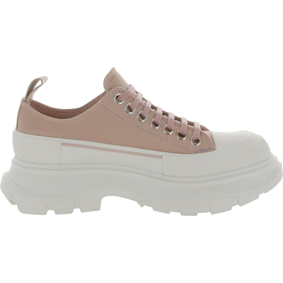 Shop Alexander Mcqueen Tread  Womens Performance Lifestyle Athletic And Training Shoes In Pink