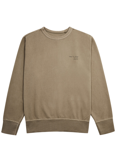 Rag & Bone 425 Damon Sweatshirt In Beige