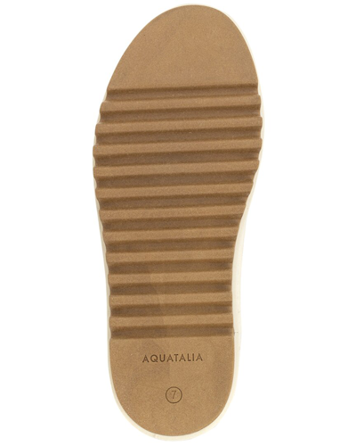 Shop Aquatalia Amica Weatherproof Suede Boot In Brown