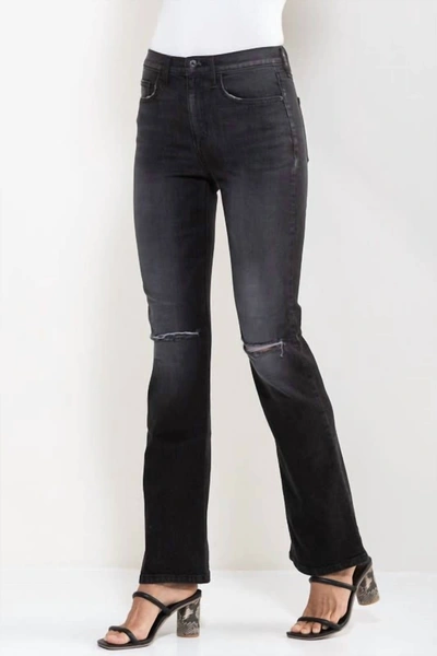 Shop Sneak Peek High Rise Slim Bootcut Jean In Black