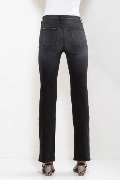 Shop Sneak Peek High Rise Slim Bootcut Jean In Black