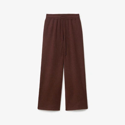 Shop Burberry Men Ruched Rose Print Pants In Otter