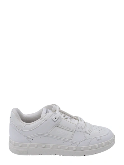 Shop Valentino Sneakers In Bianco/bianco/bianco/bianco