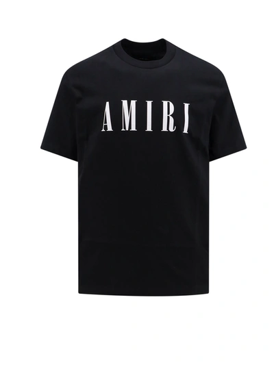 Shop Amiri Cotton T-shirt With Logo Print