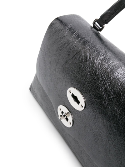 Shop Zanellato Postina S Cortina Handbag In Black