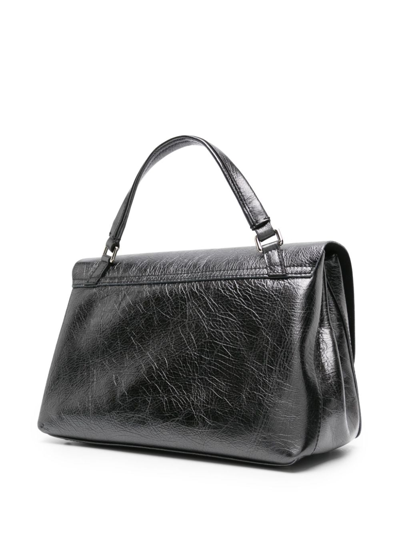 Shop Zanellato Postina S Cortina Handbag In Black
