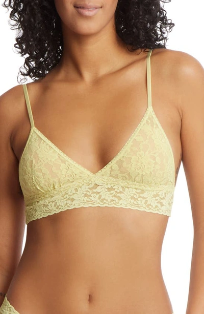 Shop Hanky Panky Signature Lace Padded Bralette In Smile More