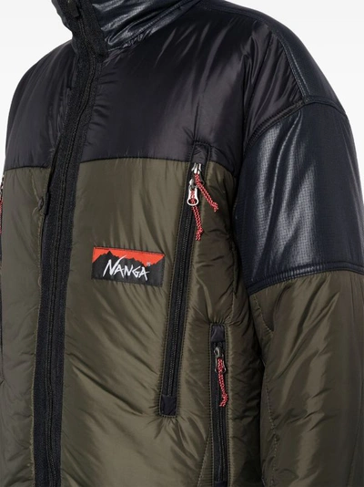 Junya Watanabe Nylon Short Down Jacket In Black