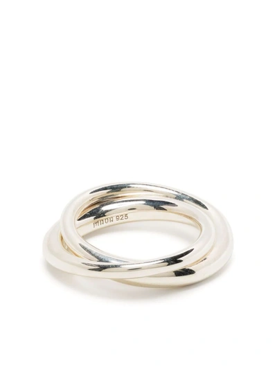 Maor Duo Nerk Polished-finish Ring In Silver