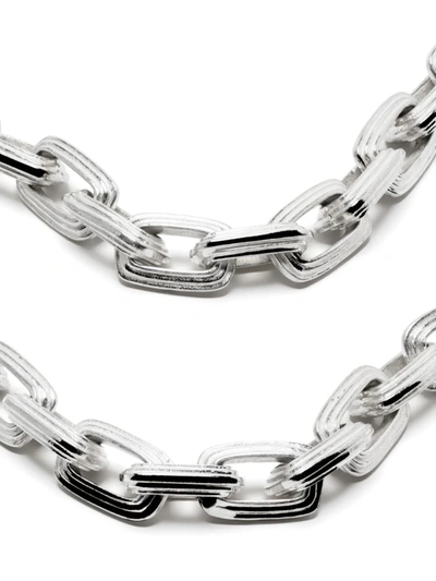 Shop Maor Equinox Link 5mm Necklace In Silver