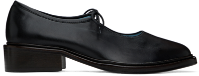 Nicole Saldaña Black Fabiana Loafers In 11724952 Black