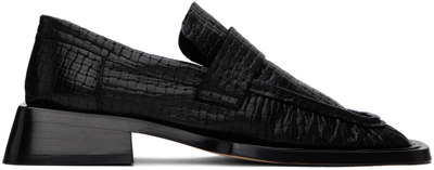 Shop Miista Black Airi Loafers
