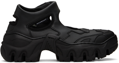 Shop Rombaut Black Boccaccio Ii Ibiza Sneakers In Black Beyond Leather