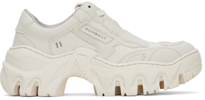 Shop Rombaut White Boccaccio Ii Sneakers In White Monogram