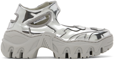 Rombaut Ssense Exclusive Silver Boccaccio Ii Ibiza Sneakers In Silver