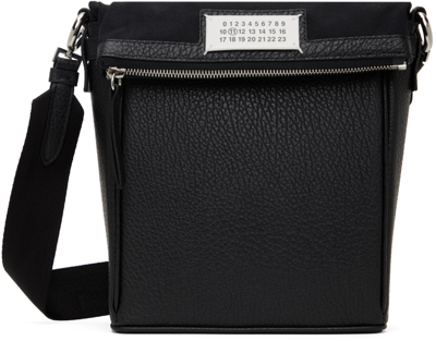 Shop Maison Margiela Black Medium 5ac Camera Bag In T8013 Black